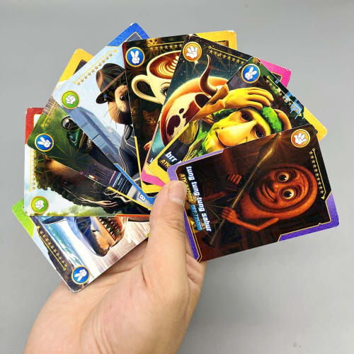 Tuntun Tun Saful Italian Brain Lot Battle Cards, Collectibles, Toys, Kids, Boys, Gifts, Blind Box, Character