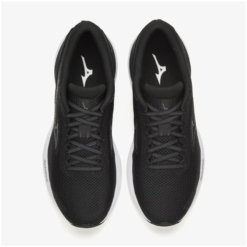 Mizuno Wave Revolt 3 Running Shoes, Black/Dark Gray/White, Size 26.0 Cm, 2E