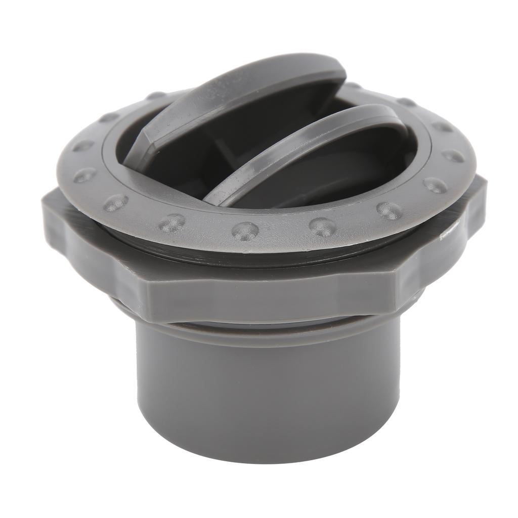Car Air Conditioner Outlet Vent Trim Knob Style Round Maintenance for RVs Buses BoatsGray