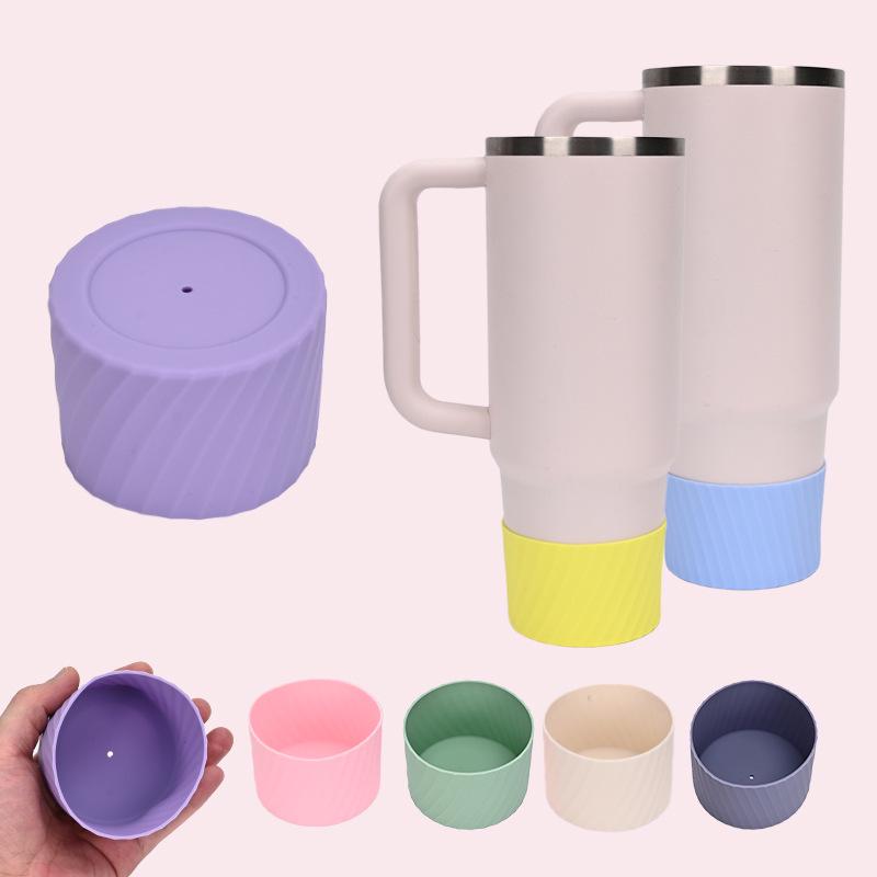 Silikon rutschfest 40oz Ice Buster Hülle für Stanley Thermoskanne - Macaronfarben