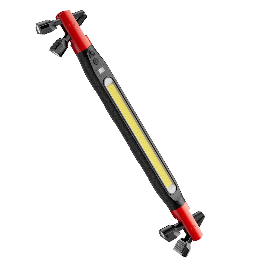 LED Magnetic Work Light 4000mAh Rechargeable Underhood Work Lamp with Hooks & Rotating Magnetic Base For Car Repairing Emergency