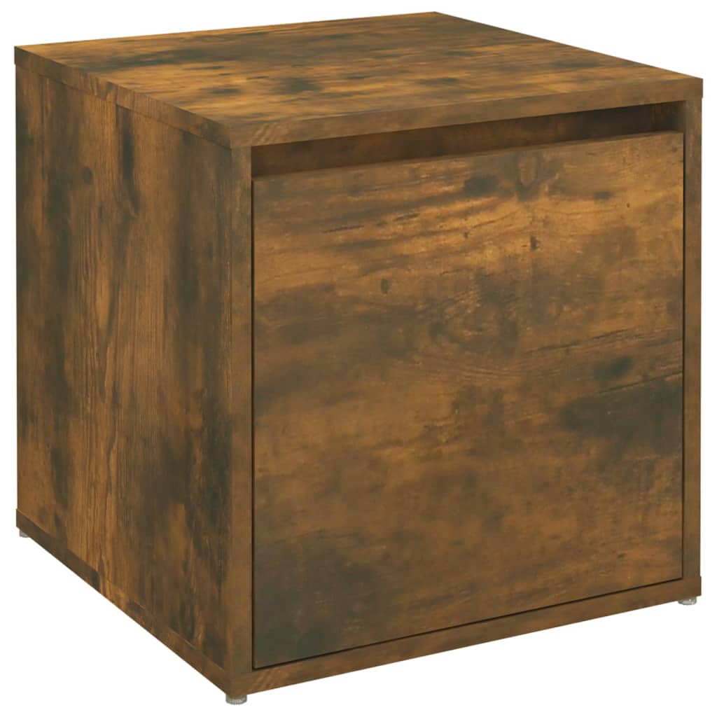 Scatola Cassetto Rovere Affumicato 40,5 x 40 x 40 cm Legno Ingegnerizzato