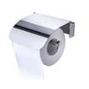 Toilet Paper Roll Holder with Curve Cover Stainless Steel Wall Mounted for Bathroom
