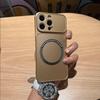 Metallic Finish Magnetic TPU Phone Case for Xiaomi POCO F8 Pro,F6 Pro Shockproof Matte Soft Cover