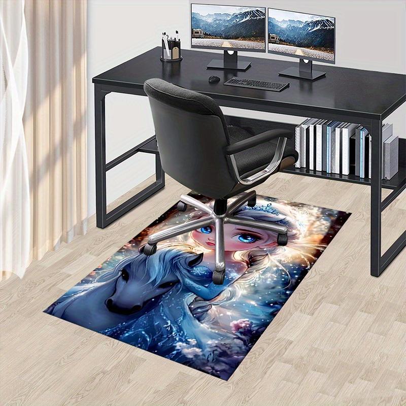 

3D Printed Elsa,Frozen,Fantasy Anti-Slip Rug - Machine Washable Office Rug for Living Room, Bedroom, Office - Multiple Sizes 60cm by 90cm