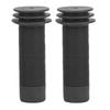 1Pair Ultralight Rubber Children Bicycle Anti Slip Handlebar Handle Grip Cover Accessory for Kid Bike(black )