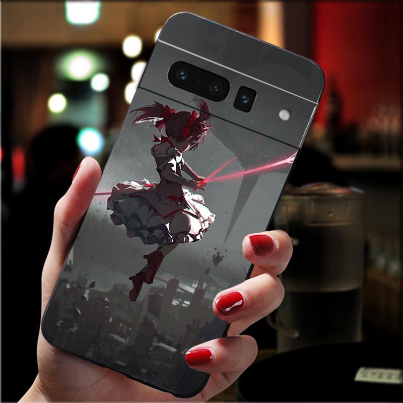 For Google Pixel 10 9 Pro XL Silicone Phone Soft Case For Google Pixel 9A 8A 7A 6A 5 Cover Shell Puella Magi Madoka Magica