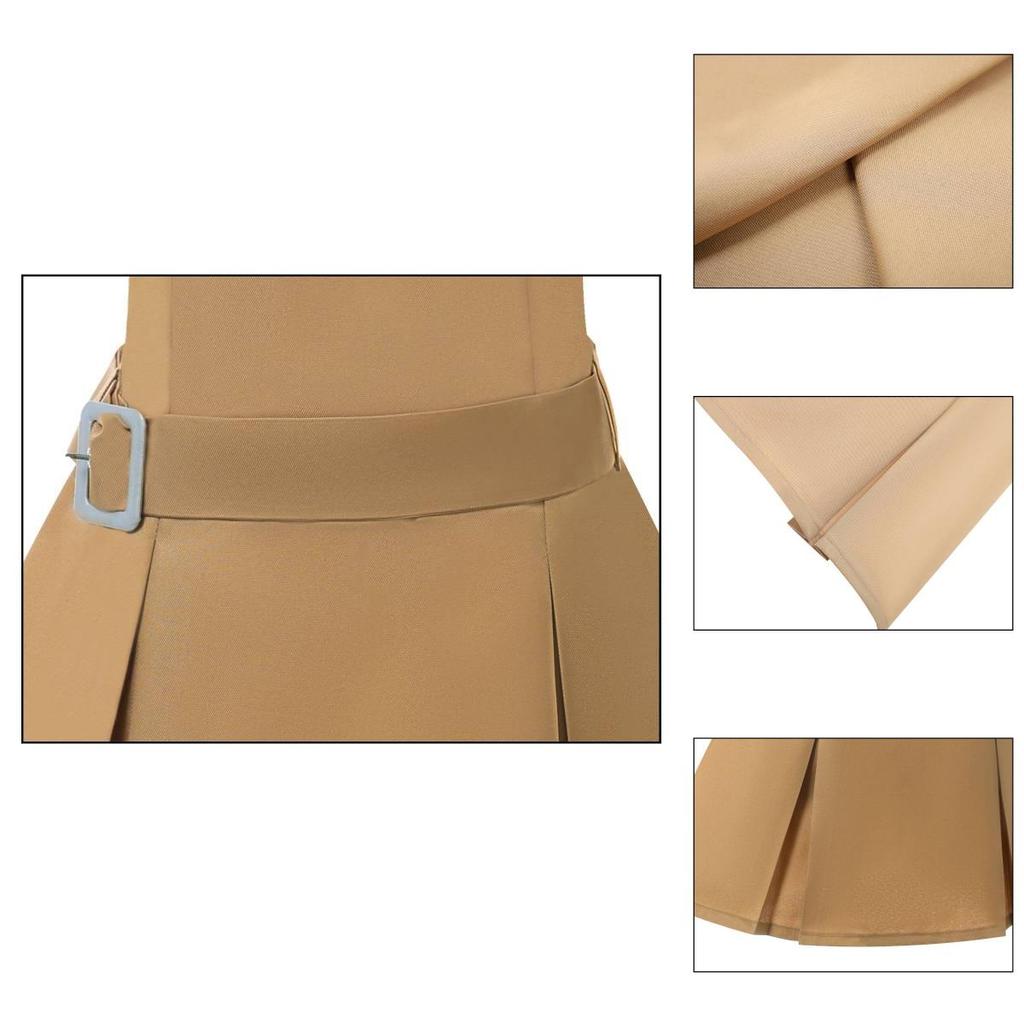 Game Theme Cosplay Dress With Print Design For Anime Roleplay Costume Performance