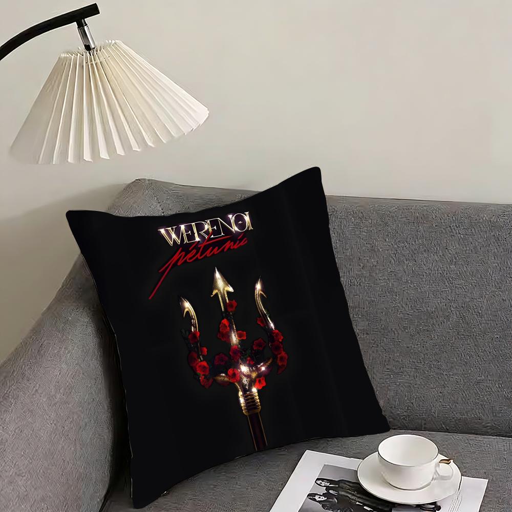 

WWerenoi Rapper Cushion Cover Pillowcase Ultra Soft Skin Friendly Fabric Cloud Like Comfort Concealed Zipper 30x30cm