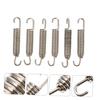ABOOFAN 6pcs Spring Motorcycle Muffler Spring Motorcycle Swivel Spring Tension Spring Motorcycle Exhaust Spring Exhaust Spring Stainless Steel Silver
