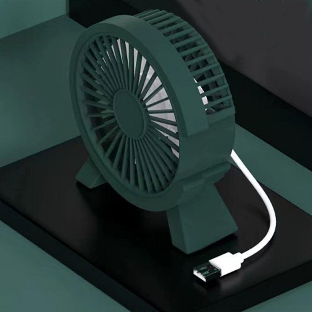 Silent Desktop Electric Fan Durable USB Quiet Cooling Fans Small USB Plug in Fan  Student Dormitory