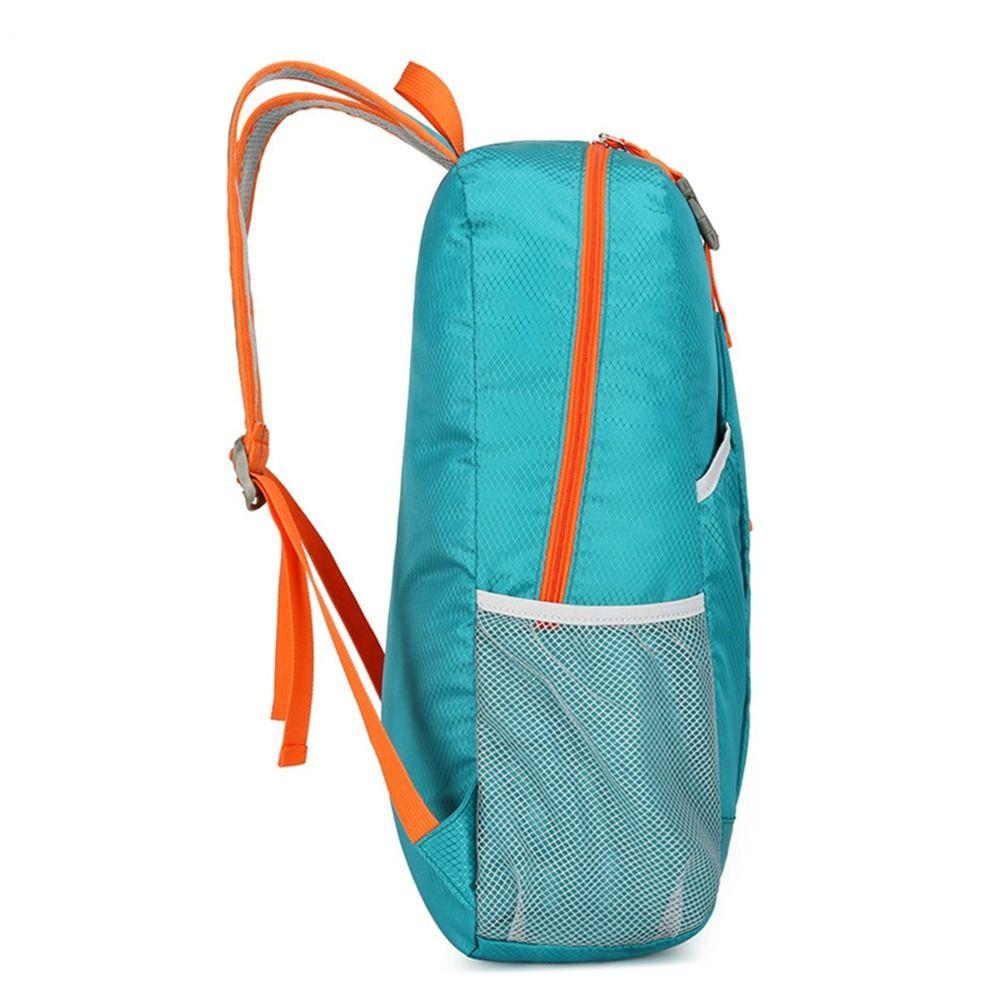 Large Capacity Foldable Backpack with Drawstring Storage Bags Lightweight Nylon Bag Outdoor