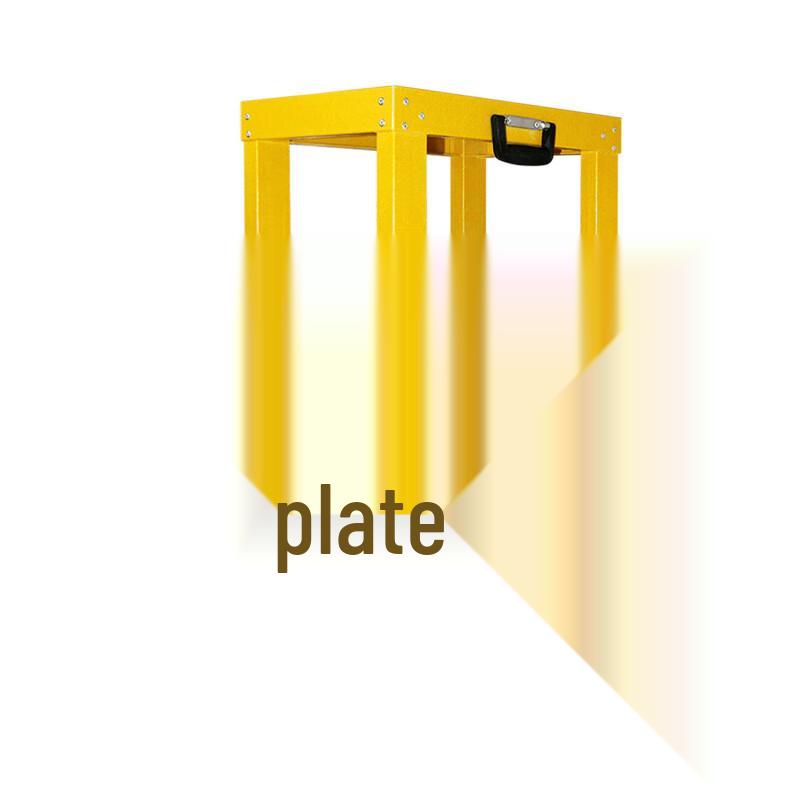 Insulated 2-Step Mobile Work Platform