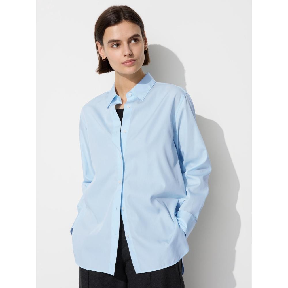 Uniqlo Cotton Shirt  Long Sleeve 