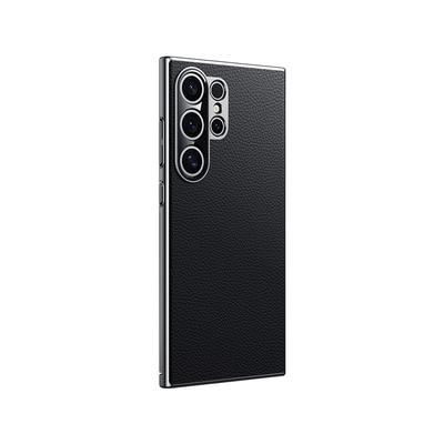Suitable for Samsung S24Ultra Mobile Phone Case Galaxys24u Business All-inclusive 24PLUS Anti-fall High-end Leather Case