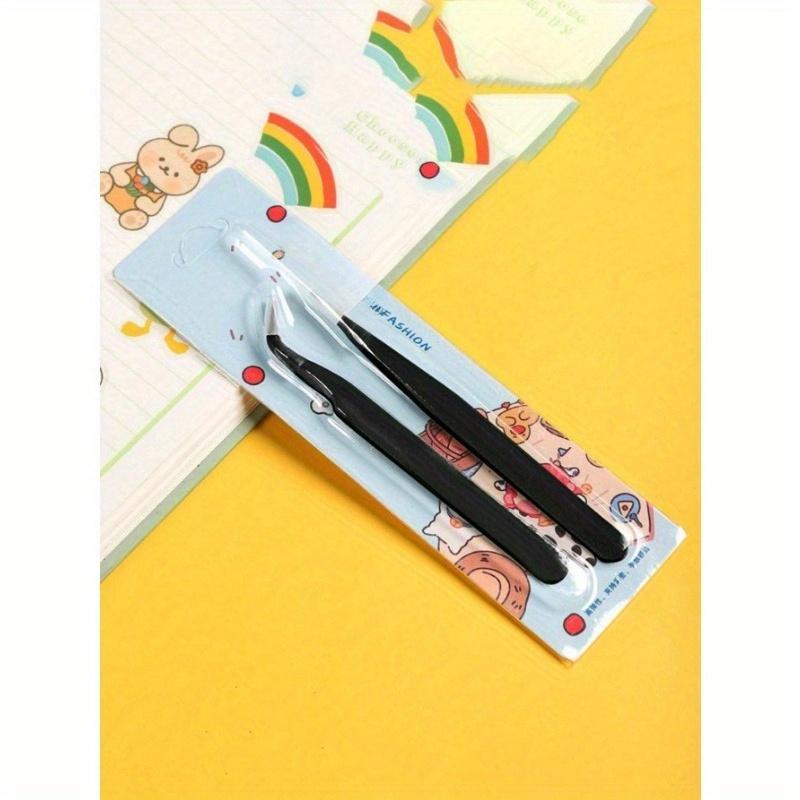 2 PEZZI Pinzette Scrapbooking Adesivi Nastro Washi Raccolta Multi-Strumento Cancelleria DIY Junk Journal Album Materiale Scolastico Ritorno a Scuola