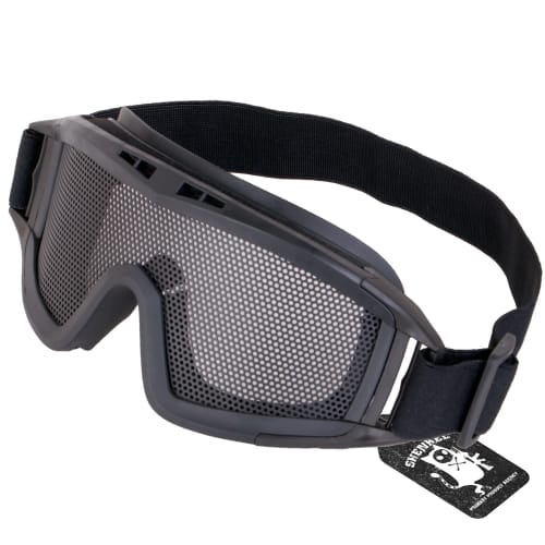 Alpha Label CX800T Revision Type Mesh Goggles, Wide, Black