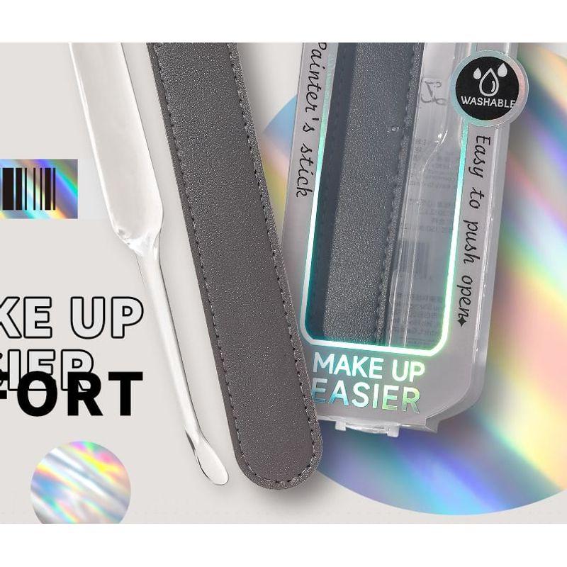 YOUSHA - Plastic Makeup Mixing Spatula with Sleeve