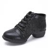 2025 new spring and summer dance shoes women's mesh breathable dance shoes square dance shoes hollow soft-soled dance shoes