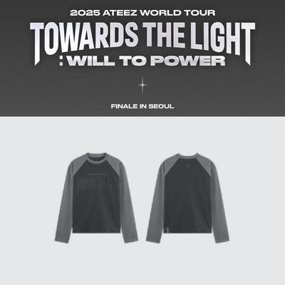 2025 ATEEZ World Tour Towards The Light WILL TO POWER FINALE In SEOUL Long Sleeve T-shirt