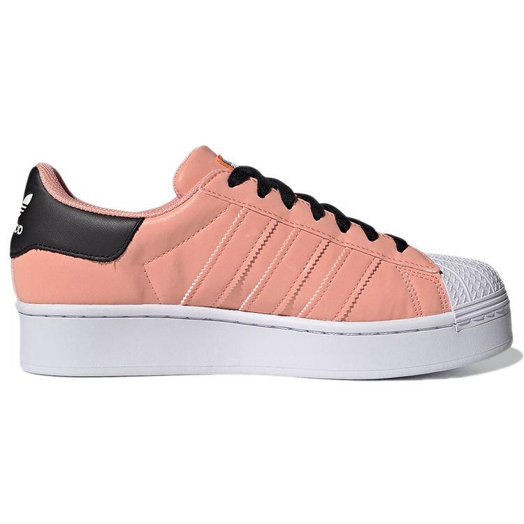 adidas Originals Superstar Bold Damen Sneaker Pink Orange FW3573