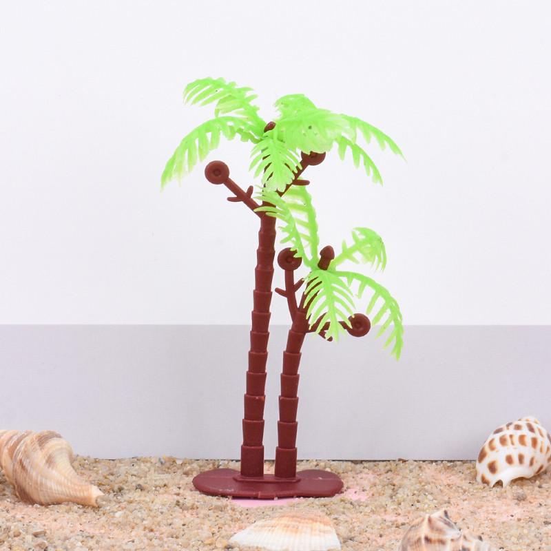 Forest Leaves Cake Topper: Apple & Coconut Tree Decor with Free Shipping
