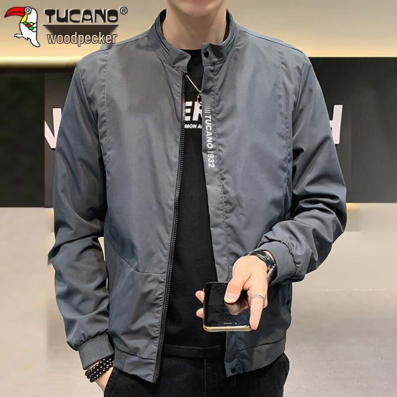 Tucano Men's Stand-Collar Casual Workwear Jacket