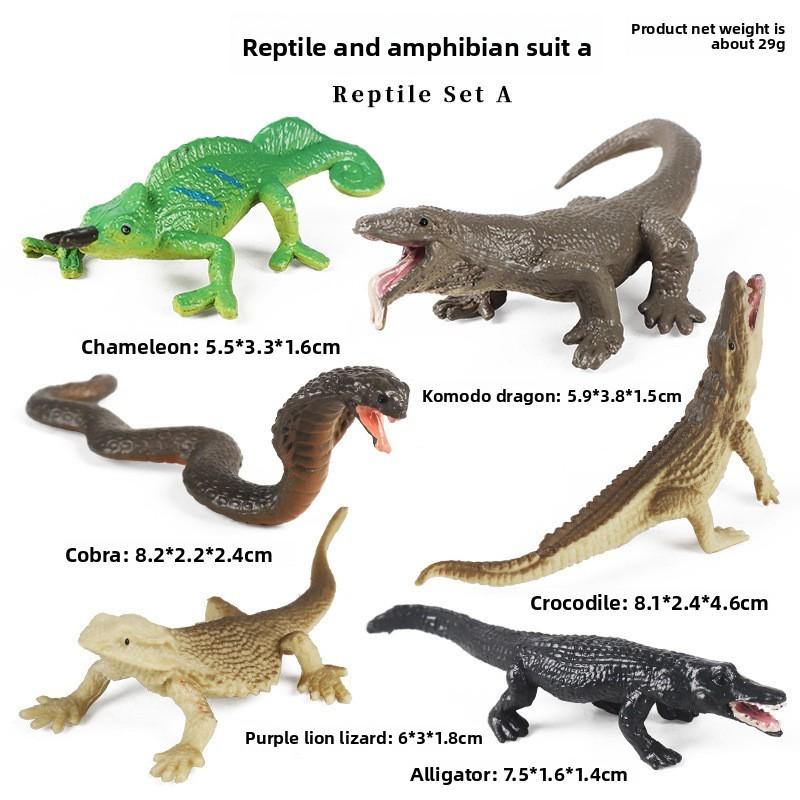 Mini Dinosaur Model Set Plastic For Kids Educational Collection