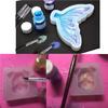 Silicone Paint Gadget with Soft Tip Sculpting Brush for Polymer Pottery Shaping