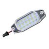 2Pcs Car White 18 LED Number License Plate Lights Lamps Error Free 12V For Toyota J80 Land Cruiser Prado For Lexus Lx450