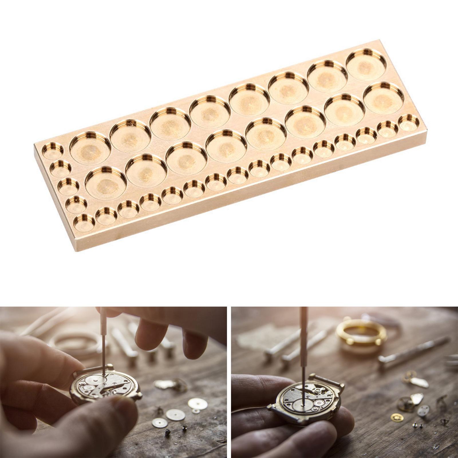 

Элегантный лоток для хранения деталей часов для организации демонстрации аксессуаров для часов для любителей часов, розничных продавцов ювелирных изделий