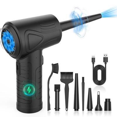 Soffiatore di Polvere Wireless Portatile a Doppio Uso per Pulizia Casa, Auto ed Elettronica (Tastiera, Case per computer)