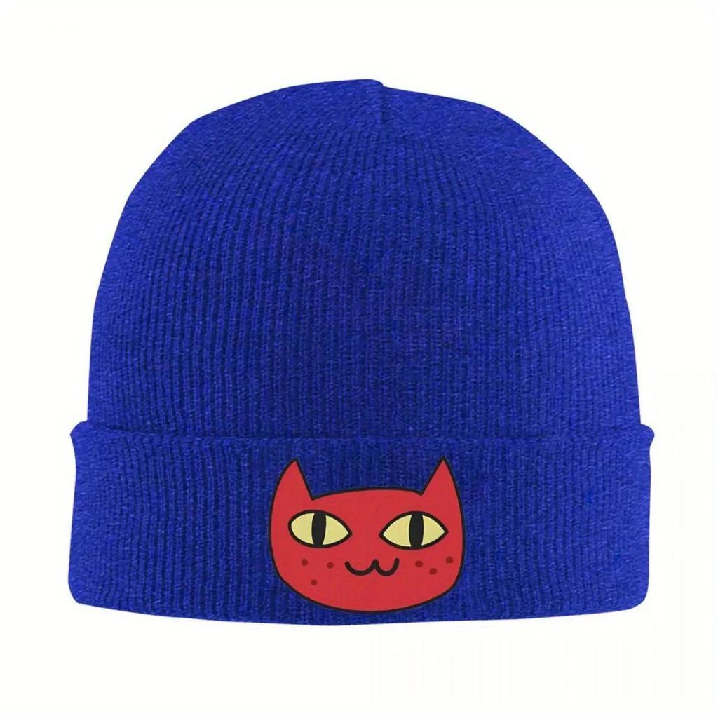Rips Curls Beanie Hats meme Knit Hat Outdoor Warm Unisex Adult Caps Winter Custom Cute Bonnet Hats Birthday Gift