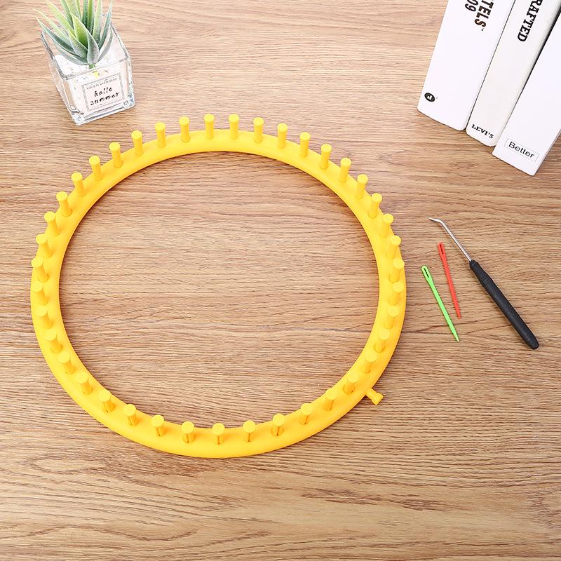 DIY Knitting Loom for Easy Scarf and Hat Making - Beginner-Friendly Tool Set