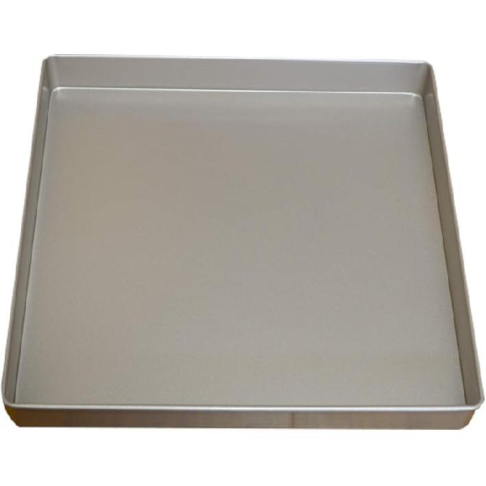 Квадратная антипригарная форма для выпечки, 11x11 дюймов, из углеродистой стали, противень для выпечки тортов, печенья, для выпечки в духовке, золотая