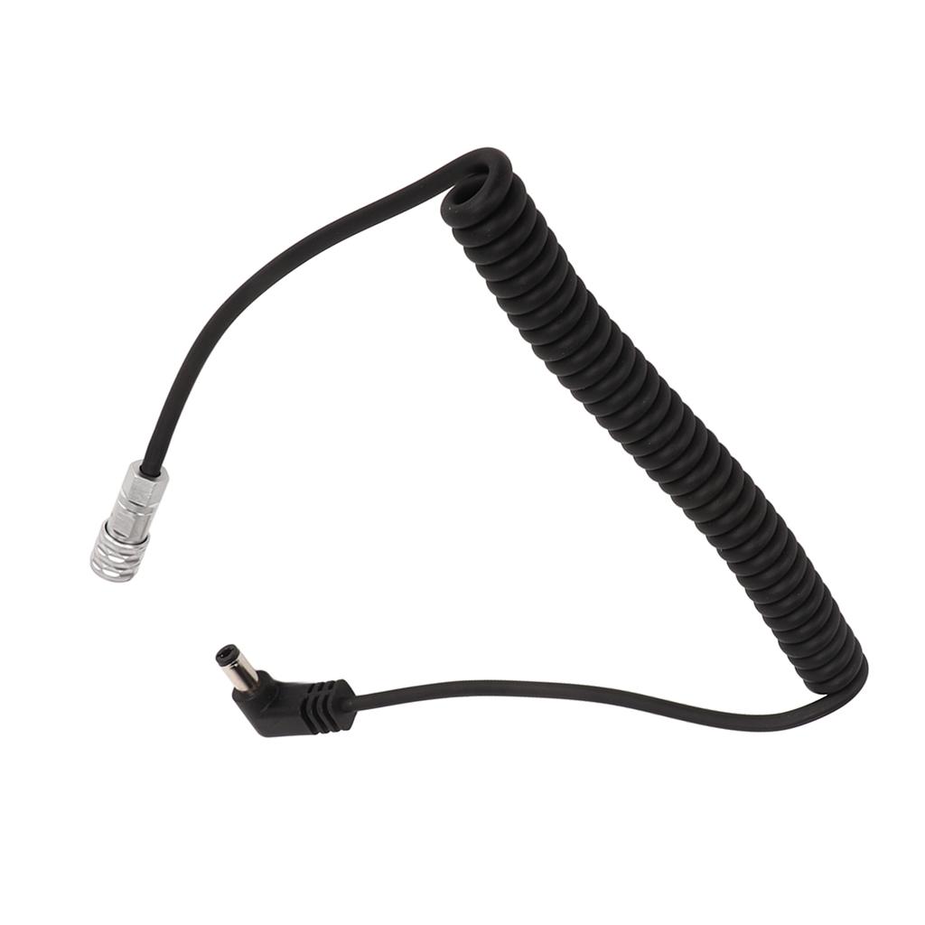 2-Pin Federstromkabel Kunststoff DC Kamera Federstromkabel Ersatzzubehör für BMPCC 4K 6K