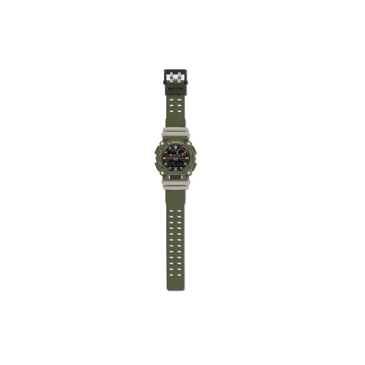 Casio Men Liquid Crystal/Analog Dual Display Series Watch GA-900HC-3APR0-person