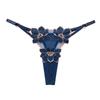 Emotional Embroidered Japanese Panties Female Chic Pattern Sexy Hot Transparent Temptation Adjustable Thong Head 2265