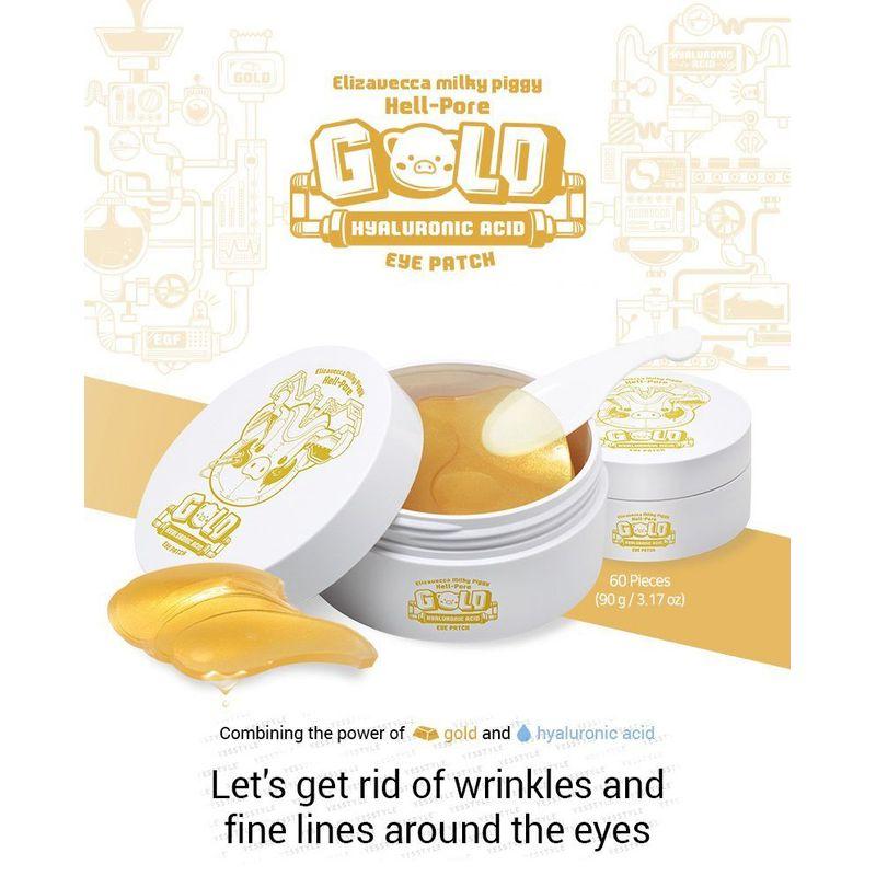 Elizavecca Hell-Pore Gold Hyaluronic Acid Eye Patch