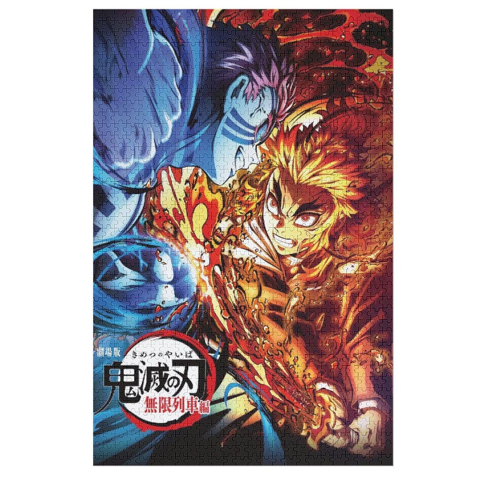 

Cike Пазл Клинок, рассекающий демонов 1000 деталей Аказа Ренгоку Кёджуро Пазл Kimetsu no Yaiba Персонаж Аниме Узор Моэ Товары Детский подарок Подарок для начинающих