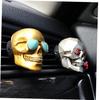 Skull Car , Scary, Clip Type, Air Conditioner, , , Gift, Halloween, Car Decoration, Set of 2