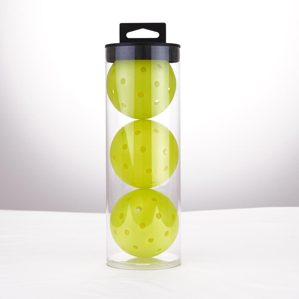 Pickleball TPE Injection Molded Ball - 40-Hole Outdoor, 26-Hole Indoor, PE Rotomolded, Foamed Design