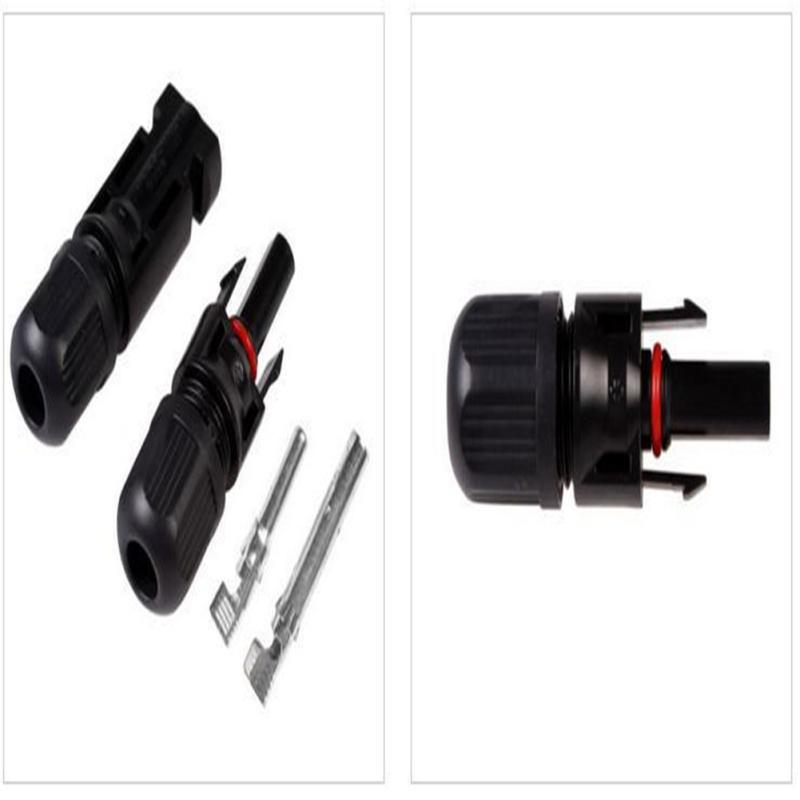 Metal Mc4 30a 25a Inner Contact Photovoltaic Solar  Panel  Connector Waterproof Kit Ip67