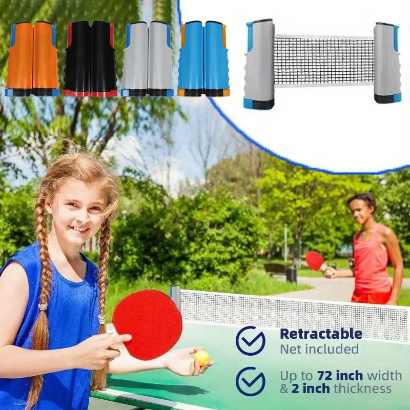 Rete da Ping Pong Ovunque Rack Retrattile Sportivo Portatile Sostituzione Palo Rete Ping Pong Accessori Attrezzature per l'Esercizio