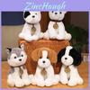Adorable Plush Dog Doll Featuring Realistic Chihuahua Husky And Schnauzer Designs For Kids