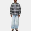 Stussy FW24 HEAVY WASHED PLAID SHIRT logo Unisex 1110339