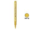 Portable Metallic Color Craft Pen Hard Soft Drawing Pen Signature Pens Multifunctional Permanent Metallic Brush Paint Markers