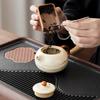 Tang Feng Chinese Ceramic Kung Fu Tea Set with Tray