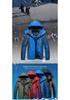 Men's 2023 Winter Hooded Ski Suit with Fleece Lining - Thick, Waterproof & Windproof Pants Set