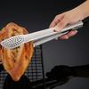 Long Handle Food Tongs Stainless Steel Kitchen Cooking Clip Outdoor BBQ Clamps  Serving Tableware